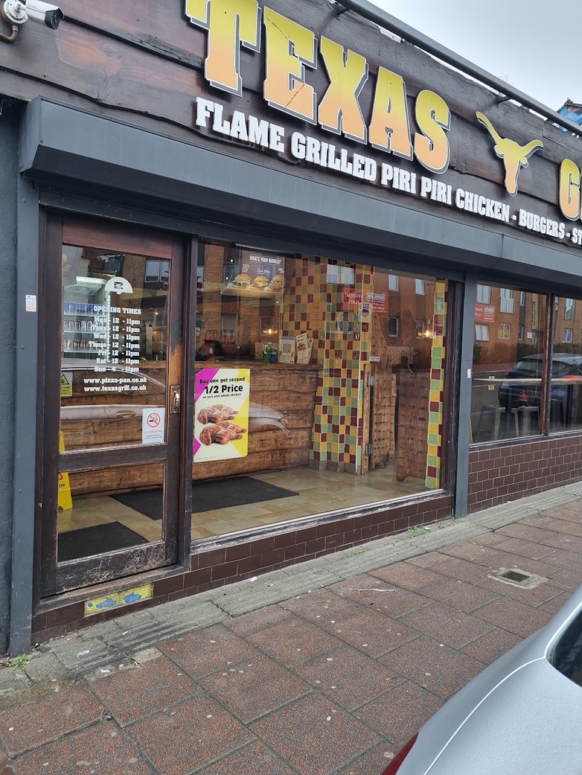 Texas Grill Southampton storefront on Bevois Valley Road